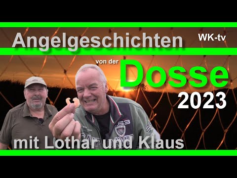 Angeln in der Dosse - Angelgeschichten mit Lothar und Klaus - Geht auf Tauwurm oder Garnele was?