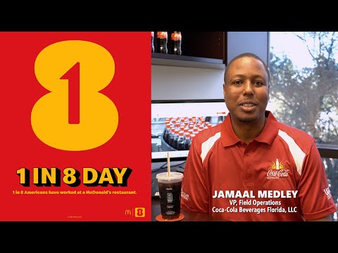 McDonald's 1 in 8er - Jamaal Medley, VP of Field Operations, Coke Florida