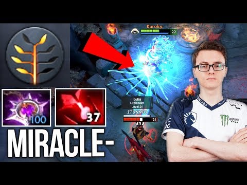 Miracle- in 7.07 IMBA Storm - 37 BS Charges, 33 Kills + NEW Nullifier Item - IT'S A TRAP Play!!