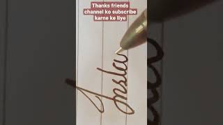 ♥️how to write cursive in Instagram ♥️
