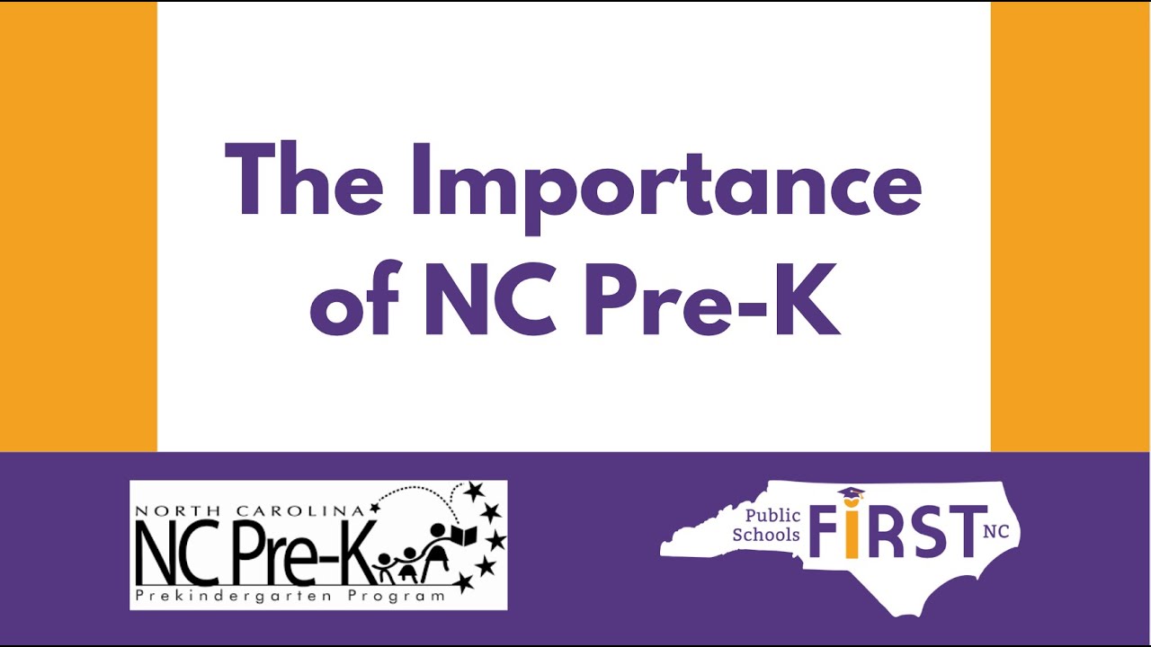 The Importance of NC Pre-K