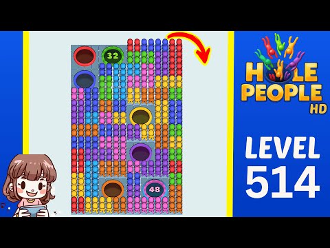 Hole People Level 514 Solution Walkthrough