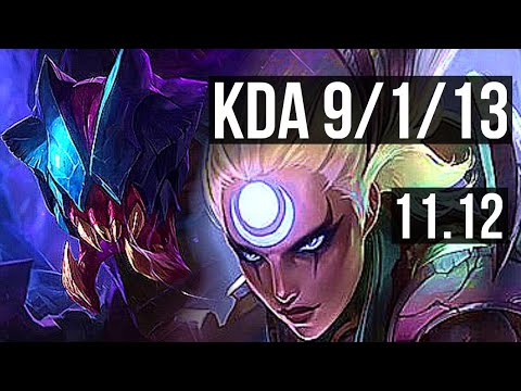 REK'SAI vs DIANA (JUNGLE) | 9/1/13, 70% winrate, Legendary, Rank 15 Rek'Sai | KR Challenger | v11.12