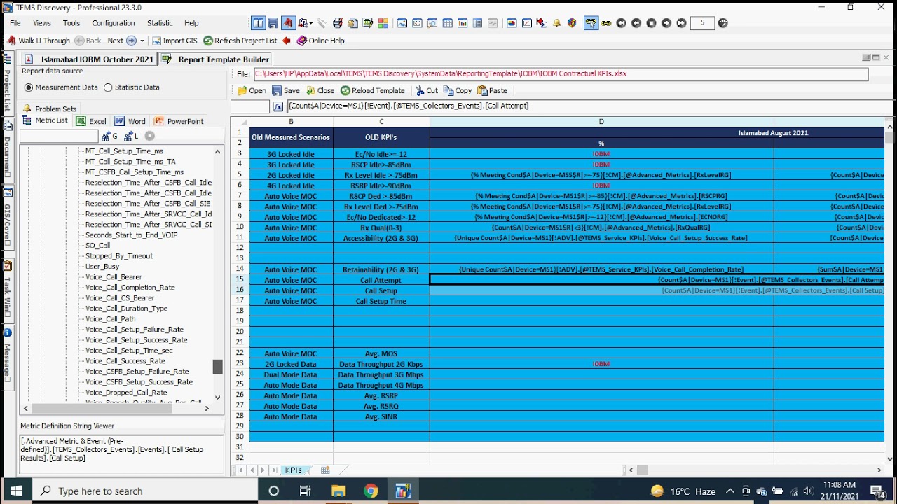 TEMS Discovery :: Part 2 :: Generating KPIs Value by Using Report Templets