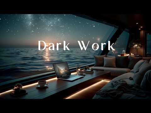 Dark Focus Music - Deep Ambient Work Music for Concentration and Calm Productivity Flow ~