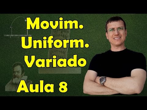 Movimento Uniformemente Variado II - Cinemática Escalar - Aula 8 - Prof. Marcelo Boaro
