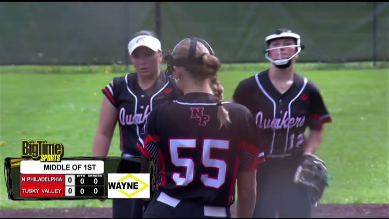 New Phila vs Tusky Valley softball pt 1