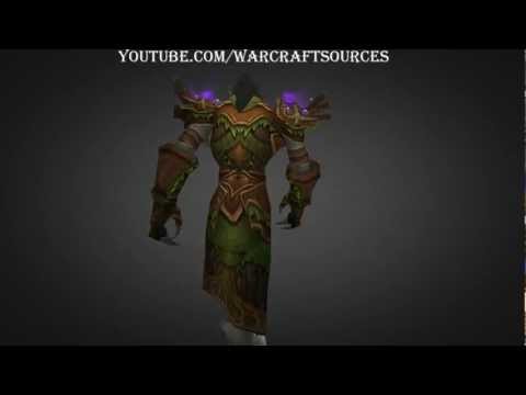Worgen Druid Tier 5 armor set - T5 - Nordrassil Regalia / Raiment / Harness