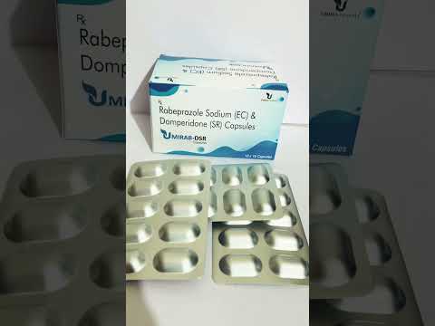 Umirab-dsr rabeprazole domperidone capsules, umima pharma, t...