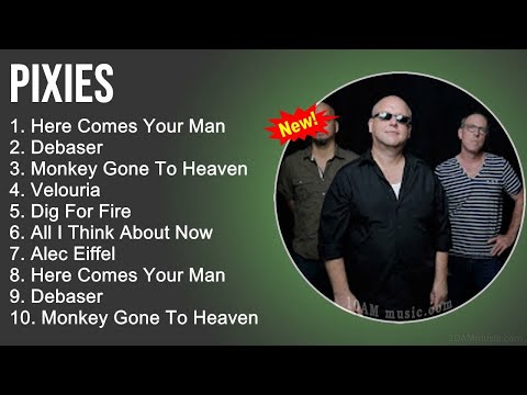 Pixies Greatest Hits - Here Comes Your Man, Debaser, Monkey Gone To Heaven, Velouria - Rock Music