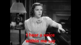 In Between - Judy Garland with Lyrics