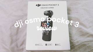 DJI OSMO POCKET 3 REVIEW | is it worth it? quality, stabilization, audio, creator combo