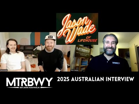 Jason Wade and Steve Stout of Lifehouse - MTRBWY 2025 Australian Interview