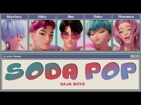 Saja Boys (Kpop Demon Hunters) 'Soda Pop' (Color Coded Lyrics)