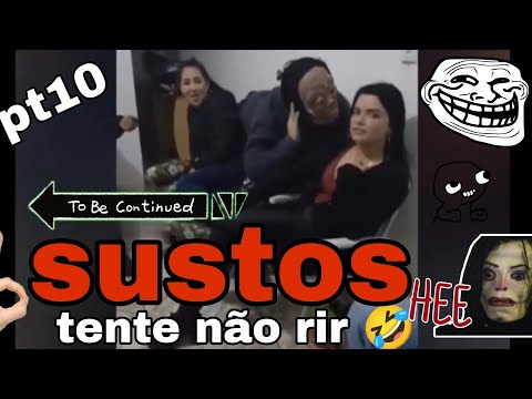 os sustos mais engraçados pt10 🤣 tente não rir 😂