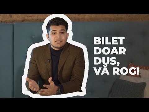 AMiTalks - Bilet doar dus, vă rog!