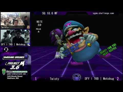 SG at GU 18.6 WF - Twisty (Wario) vs TKB | Motobug (Sonic)