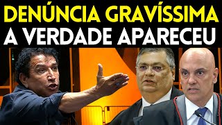 Assista ANTES de sair do ar... Senador Magno Malta mostra áudio de Flávio Dino e Moraes