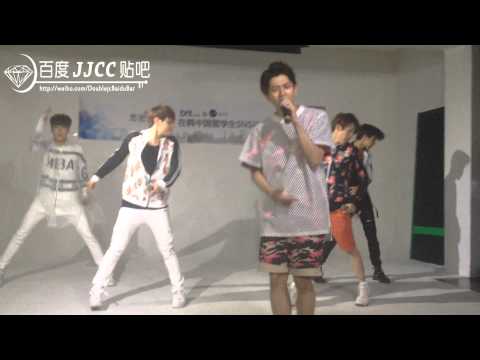 150531 JJCC at China&Korea New Media Reporter Group Opening Ceremony——You Are Leaving