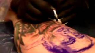 Getting Tattooed By Mark From Dharma Tattoo Gallery