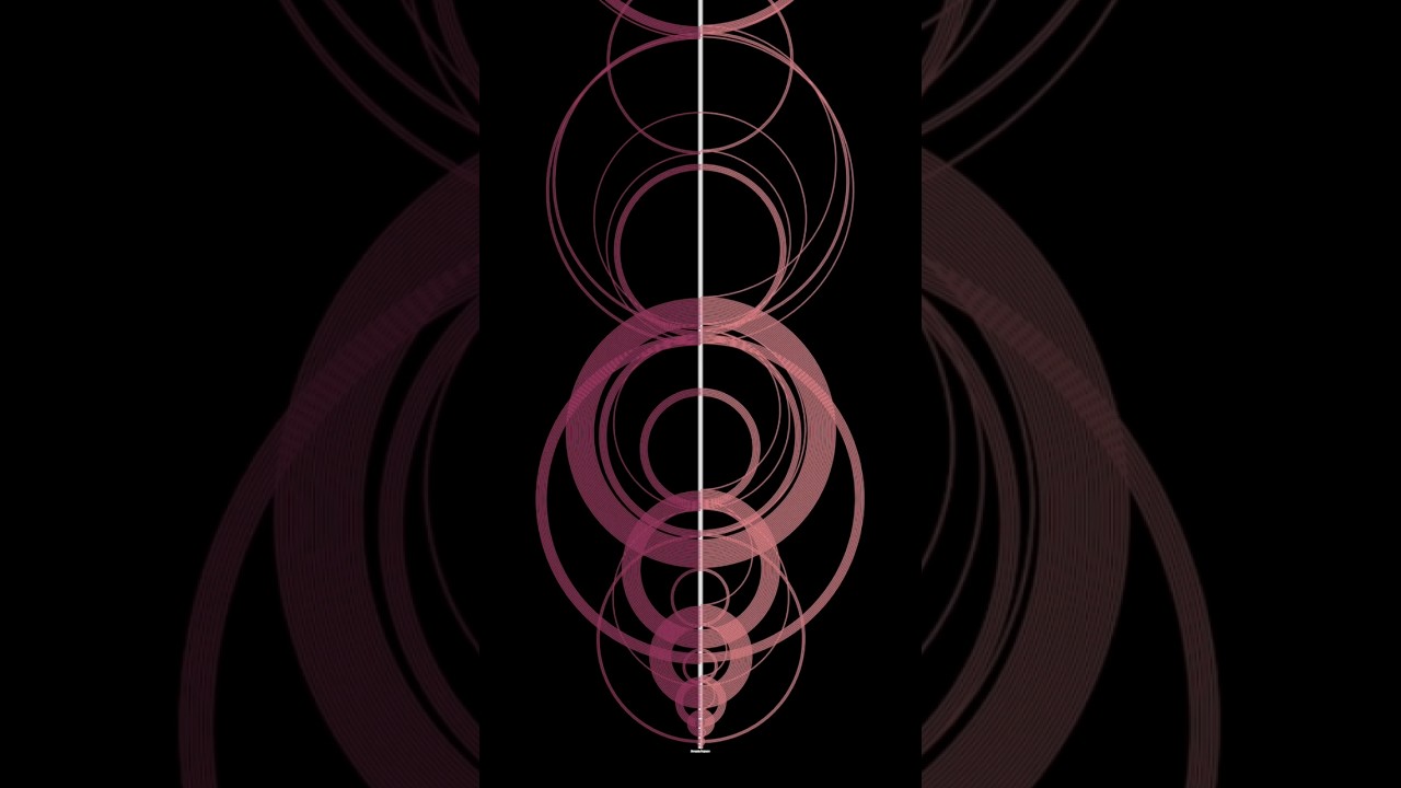 Recamán Sequence Visualization (2000 terms)