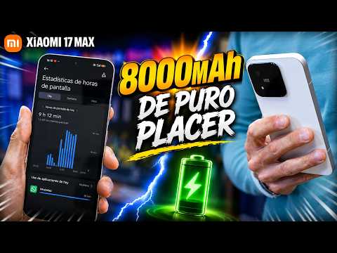 Xiaomi 17 MAX DESTROZA a la gama premium con 8000mAh | REVIEW