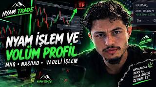 NYAM İŞLEM VE VOLÜM PROFİL – FVG, Liquidity ve TP Noktaları
