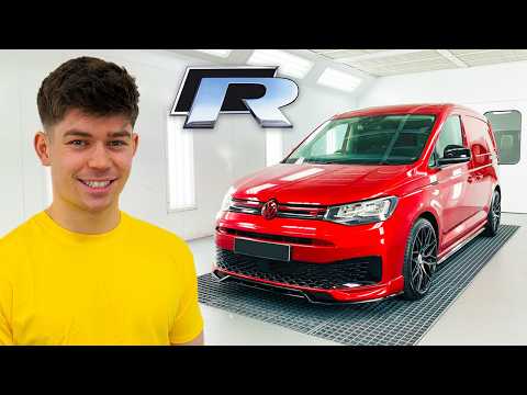 I TRANSFORMED MY VAN INTO A VW CADDY R