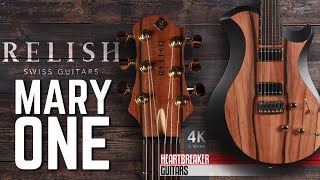 Video thumbnail for Relish Mary One with African Marble Top by Heartbreaker Guitars