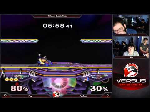 VS EVO 2015 Sponsorship - Winners Quarterfinals - Plup (Sheik) vs. Fearless (Falco) - Melee