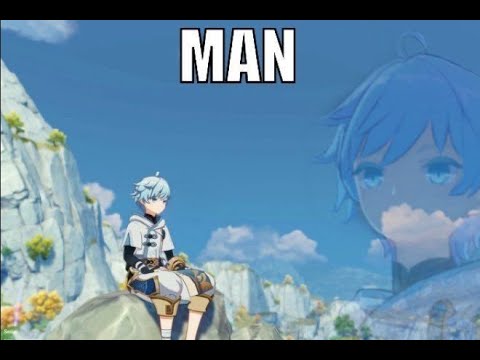 genshin impact sad music when xiao meet you loop 1 hour