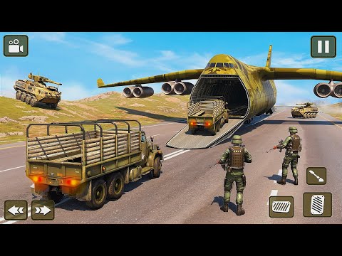 US Army Truck Driving Simulator 3D - Soldier Duty Truck Transport Driver | Military Vehicle Game