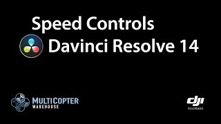 Adjusting Playback Speed in Davinci Resolve 14