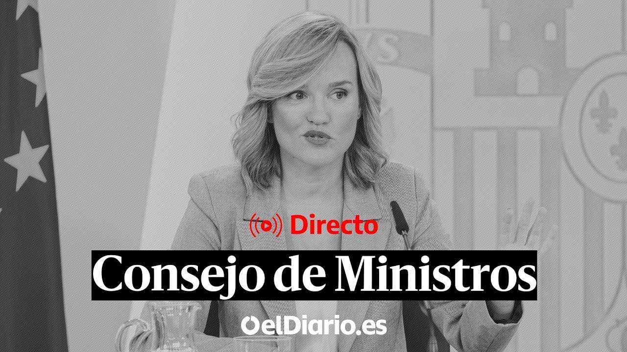 🔴 DIRECTO | Rueda de prensa tras el CONSEJO DE MINISTROS