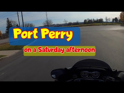 Port Perry on a Saturday Afternoon