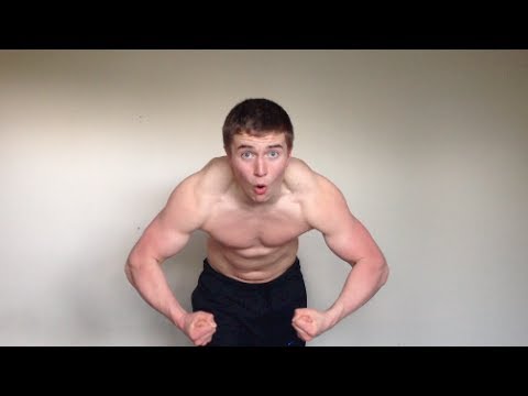 What 10 To 12 % Percent Body Fat Looks Like - 18 Year Old Teen Bodybuilder