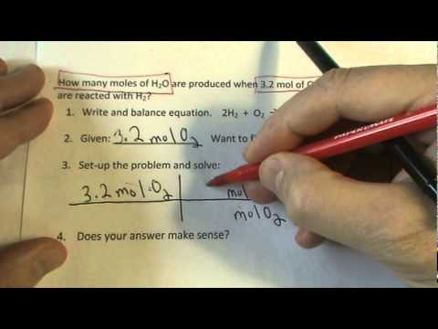 Mole to Mole Ratios and Conversion Practice