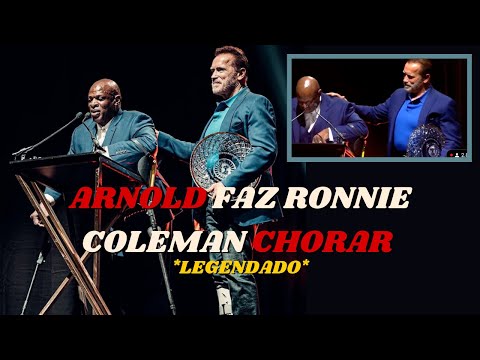 RONNIE COLEMAN E ARNOLD SCHWARZENEGGER CHORAM EM PRÊMIAÇÃO EMOCIONANTE NO ARNOLD CLASSIC 2021.
