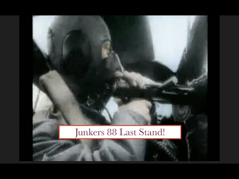 Junkers 88 Last Stand! Crashed German Bomber Wouldn't Surrender