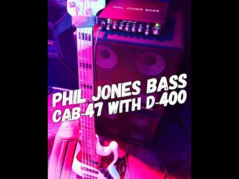 Phil Jones Bass Cab 47 amp with D 400. Fender Jazz Bass American Deluxe