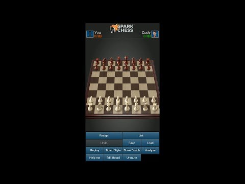 SparkChess Pro (by Media Division SRL) - chess game for Android and iOS - gameplay.