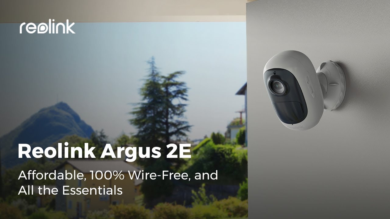 Reolink Netzwerkkamera Argus 2E inkl. Solarpanel 2 + 64GB MicroSD