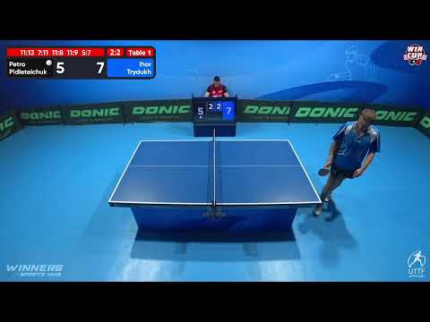 09:00 Petro Pidleteichuk  3-2 Ihor Trydukh West 1 WIN CUP 02.11.2022 | TABLE TENNIS WINCUP