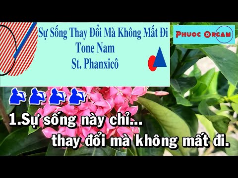Sự Sống Thay Đổi Mà Không Mất Đi Karaoke Tone Nam (St: Phanxicô) Thánh Ca Nhạc Sống | Phước Organ