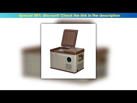 Slide Alpicool dual-zone car fridge W38 DC compressor Portable Car Fridge Small Freezer for Car Tru