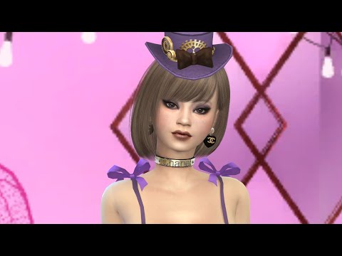 sims 4 alpha cc download asian girls female Yaeko Ishida by Bonita100 Cas Video Preview