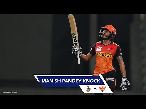 Manish Pandey Knock | KKRvSRH