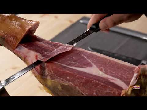 El Pozo Alimentación; Aufschneiden und Verwertung Des Reserva-Schinkens - Elpozo