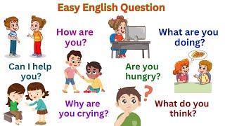 50 Easy English Questions | English Speaking for Beginners | Daily Questions for Kids #learnenglish
