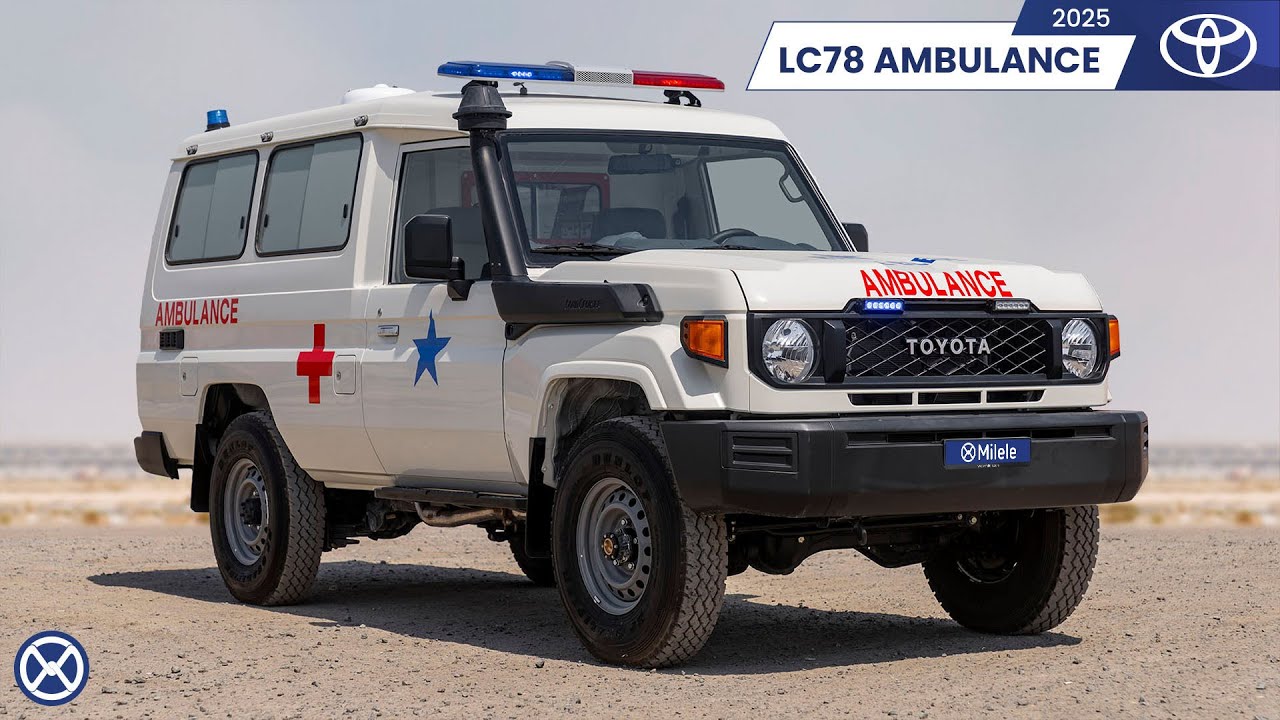 Toyota Land cruiser 2025 Ambulance 78 neuf video thumbnail